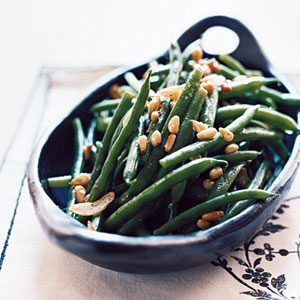 garlicky green beans